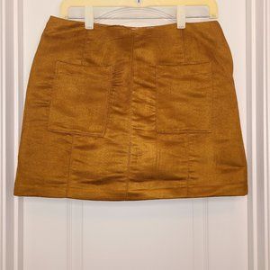Old Navy Suede like mini skirt